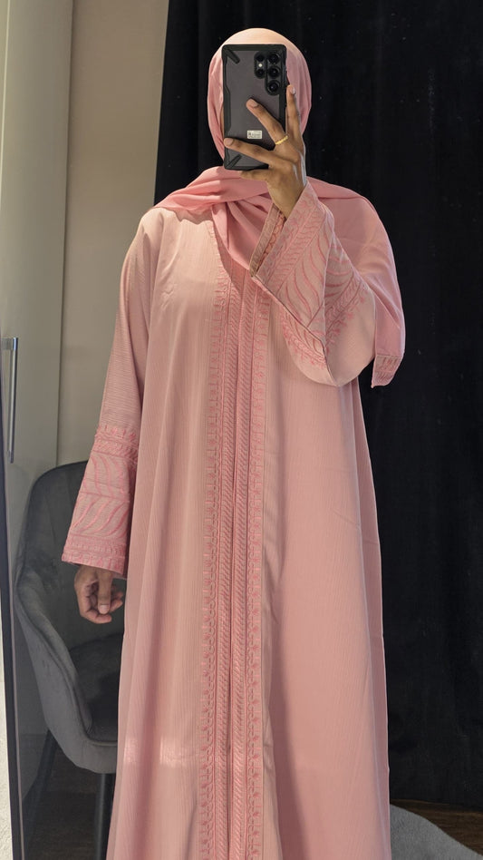Grace Abaya In Pink