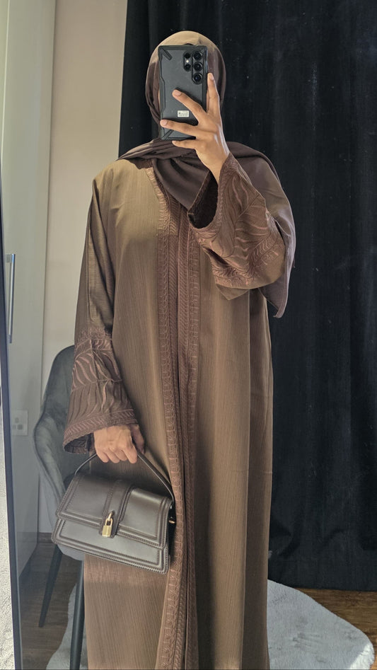 Grace Abaya In Brown